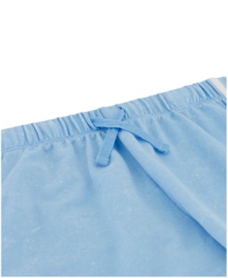 Girls' 7-16 Pull-On Ribbed Side Panel Shorts