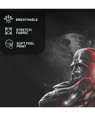 Men's Star Wars Darth Vader Lightsaber Portrait Short Sleeve T-shirt