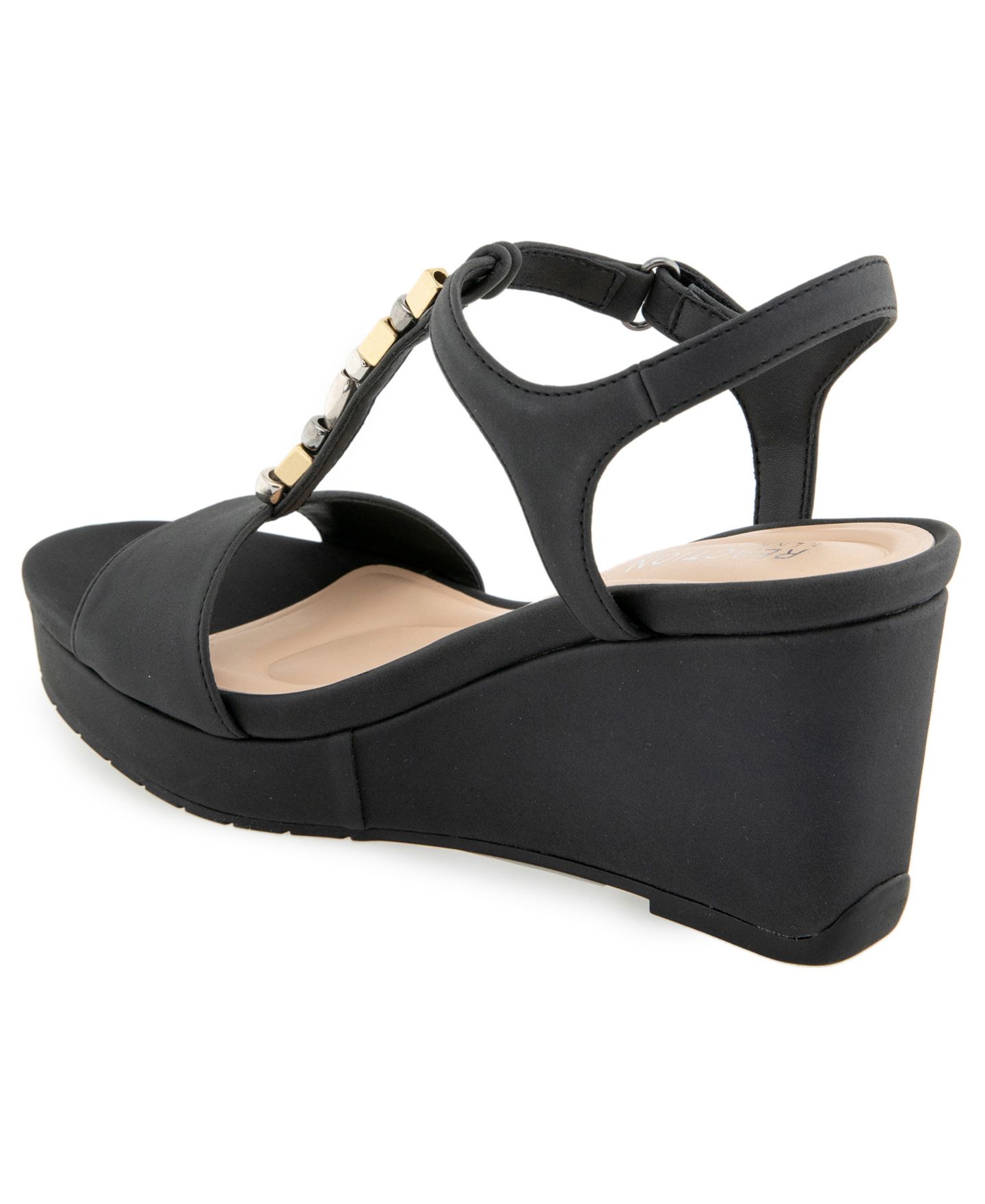 Женские сандалии Kenneth Cole Reaction Cabo Wedge, цвет: Чёрный — фото 8