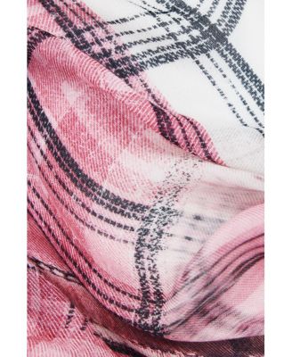 Women's Grunge rectangular foulard