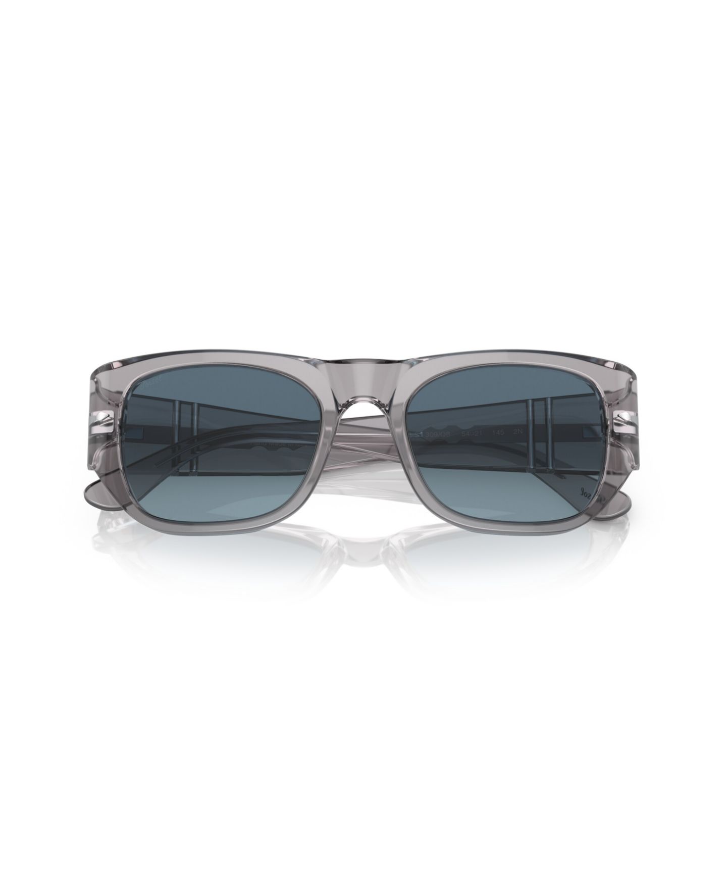 Солнцезащитные очки Persol Unisex Square Sunglasses, PO3308S, цвет: Серый — фото 5