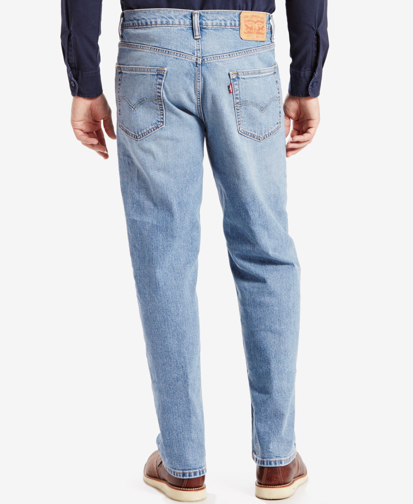 Мужские джинсы Levi's Big & Tall 550™ Relaxed Fit Stretch, цвет: Clif — фото 2
