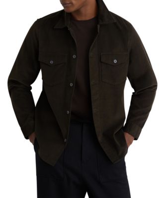 Men's Corduroy Twin-Pocket Overshirt