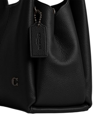 Lana Small Pebble Leather Shoulder Bag 23