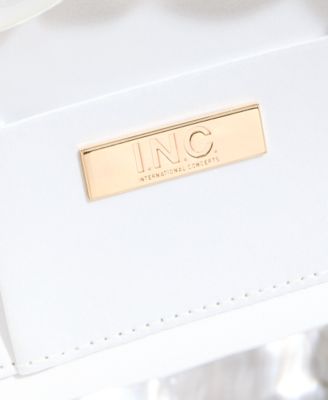 White I.N.C. International Concepts Handbags | Macy display picture 3