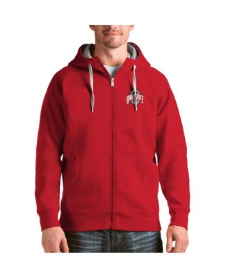 Men's Scarlet Ohio State Buckeyes Victory Full-Zip Jacket