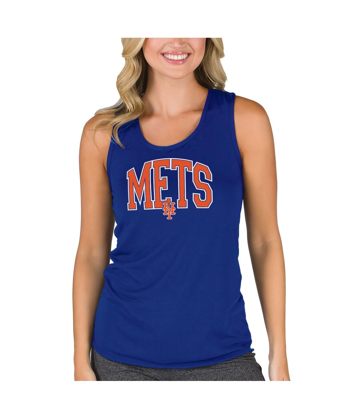 Concepts Sport Women's Royal New York Mets Marathon Racerback Tank Top