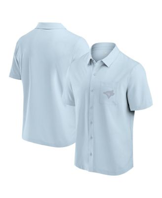 Men's Light Blue Toronto Blue Jays Front Office Button-Up Shirt