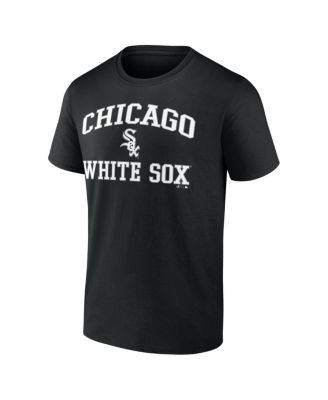 Men's Black Chicago White Sox Heart and Soul T-Shirt