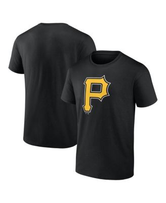 Men's Black Pittsburgh Pirates Logo T-Shirt