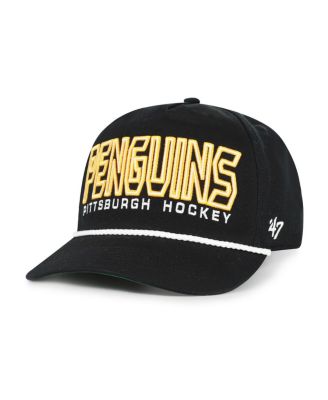 Men's Black Pittsburgh Penguins Byline Hitch Adjustable Hat