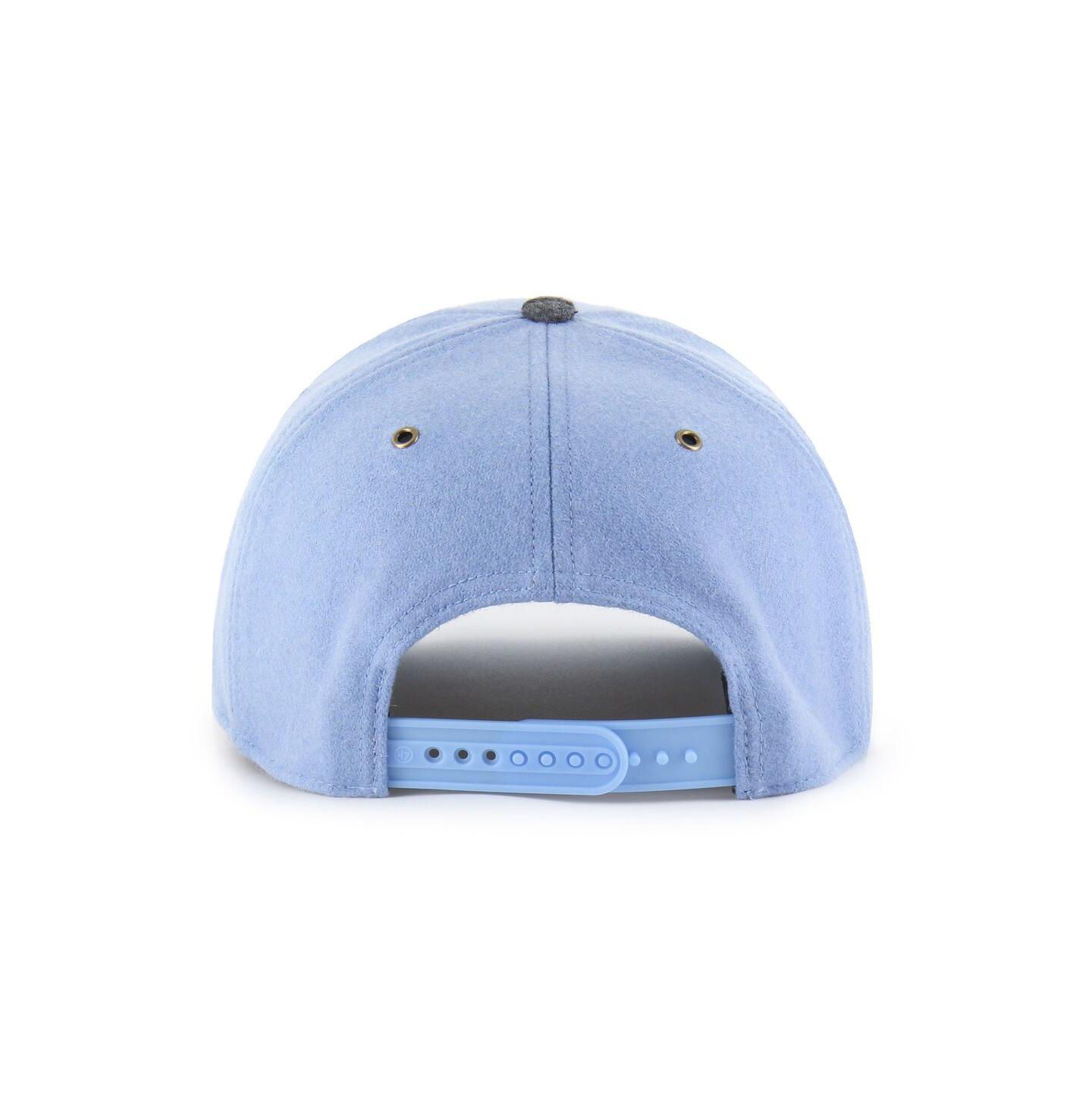 Головные уборы '47 Brand Carolina Blue North Carolina Tar Heels Windowpane Plaid Collection Hitch Adjustable Hat — фото 3