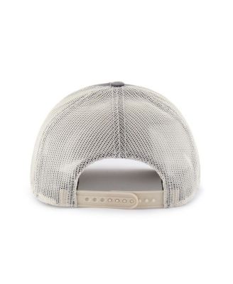 Men's Charcoal Pittsburgh Penguins Canteen Pigment Dyed Patch Trucker Adjustable Hat