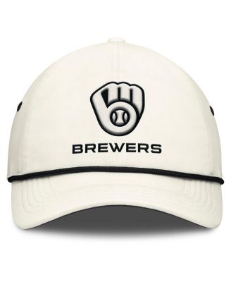 Men's Stone Milwaukee Brewers Club Adjustable Hat