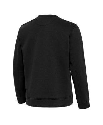 Men's Black Los Angeles Dodgers Relevant Lightweight Pullover Sweatshirt