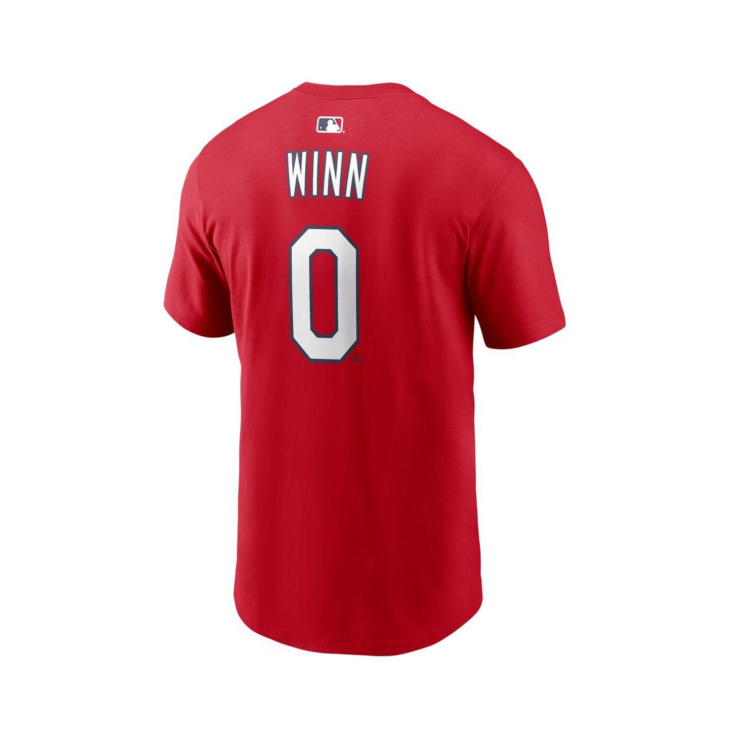 Мужская футболка Nike Masyn Winn Red St. Louis Cardinals Home Name & Number — фото 3
