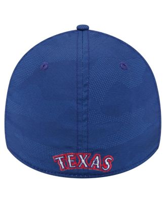 Men's Royal Texas Rangers Tonal Camo 39THIRTY Flex Hat