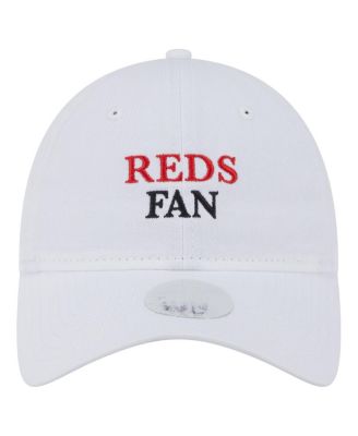 Women's White Cincinnati Reds Team Fan 9TWENTY Adjustable Hat