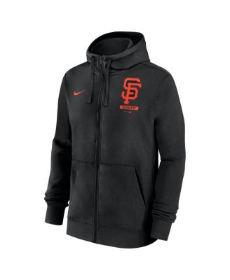 Men's Black San Francisco Giants Primetime Lockup Full-Zip Hoodie