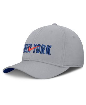 Men's New Era Gray New York Mets Primetime Dri-FIT Rise Bozz Flex Hat