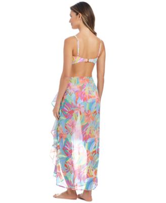 Women's Bellissimo Ruffle Cover-Up Swim Sarong