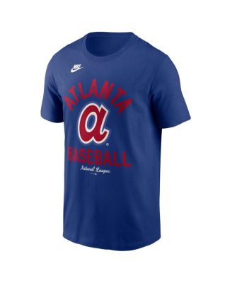 Men's Royal Atlanta Braves Cooperstown Collection T-Shirt
