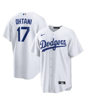 Men's Shohei Ohtani White Los Angeles Dodgers Home Replica Jersey