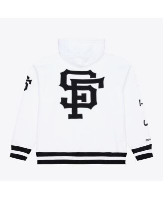 Men's White San Francisco Giants Cooperstown Collection Fleece Hoodie