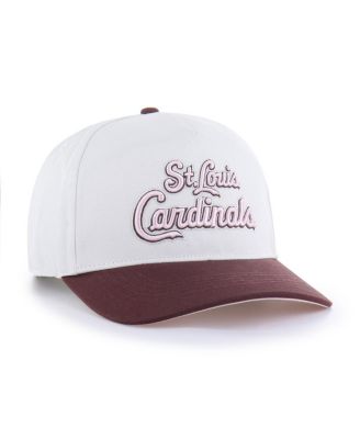Men's and Women's Stone/Burgundy St. Louis Cardinals Love Letter Adjustable Hitch Hat
