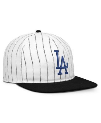 Men's White/Black Los Angeles Dodgers Cooperstown Collection Pro Adjustable Hat