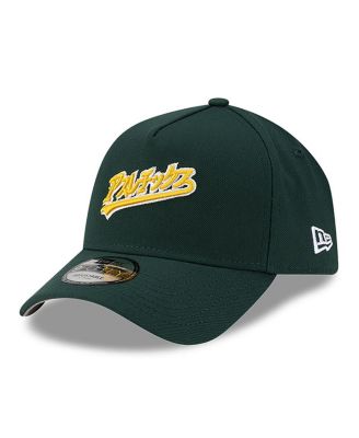 X Hyperfly Men's Green Oakland Athletics A-Frame 9FORTY Adjustable Hat