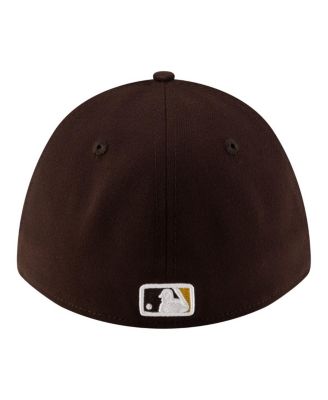 Men's Brown San Diego Padres Player Replica 39THIRTY M-Crown Flex Hat