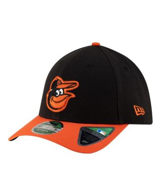 Men's Black Baltimore Orioles Player Replica 39THIRTY M-Crown Flex Hat