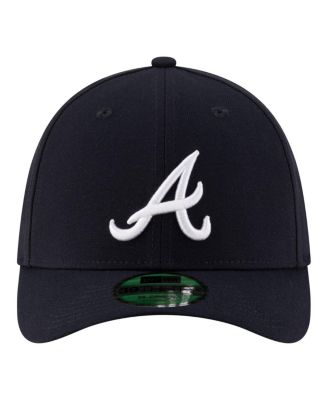 Men's Navy Atlanta Braves Player Replica 39THIRTY M-Crown Flex Hat