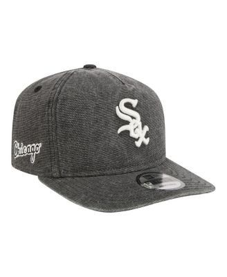 Men's Black Chicago White Sox Denim Classic 19TWENTY Adjustable Hat