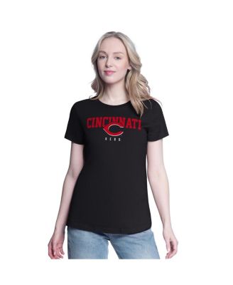 Women's Red/Black Cincinnati Reds Two T-Shirt Combo Pack
