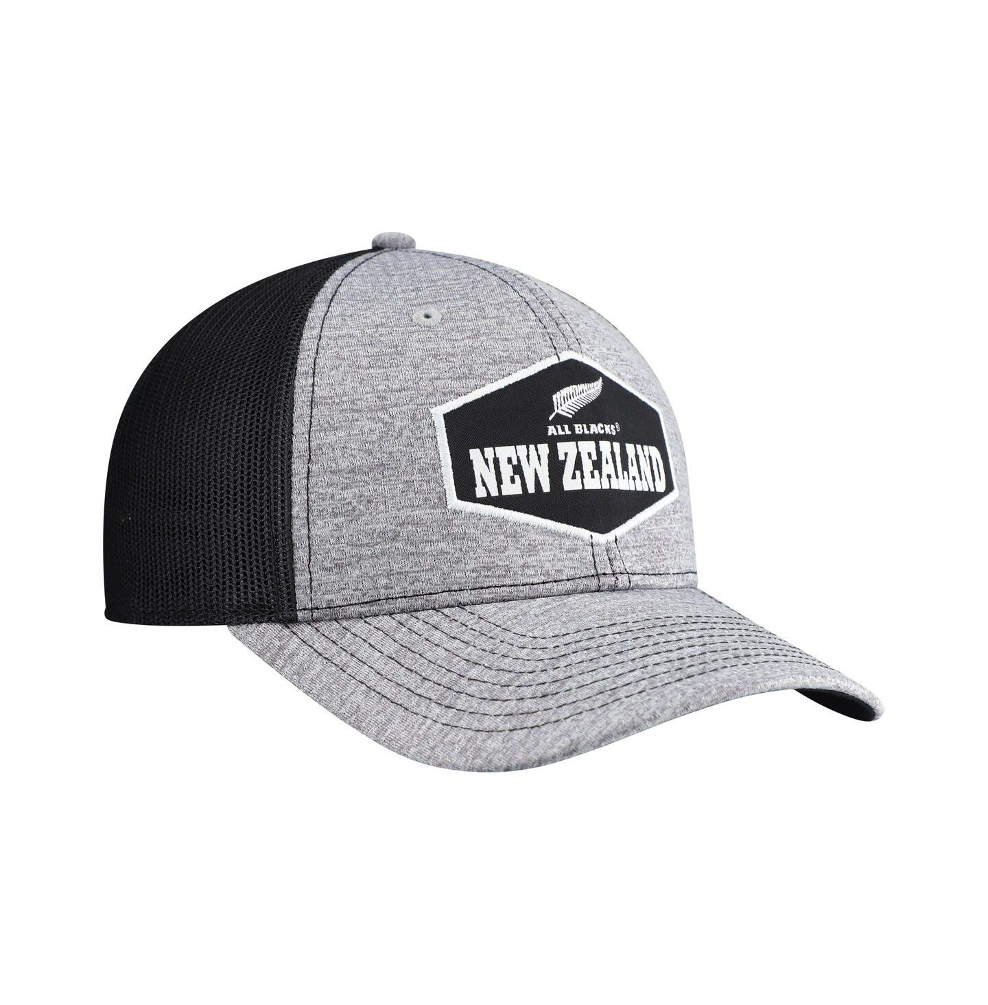 Мужская кепка '47 Brand Gray All Blacks Generic Mass Rodeo Patch Trucker Adjustable Hat — фото 3