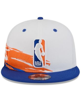 Men's White/Blue New York Knicks 2026 NBA All-Star Game Brushstroke 9FIFTY Snapback Hat