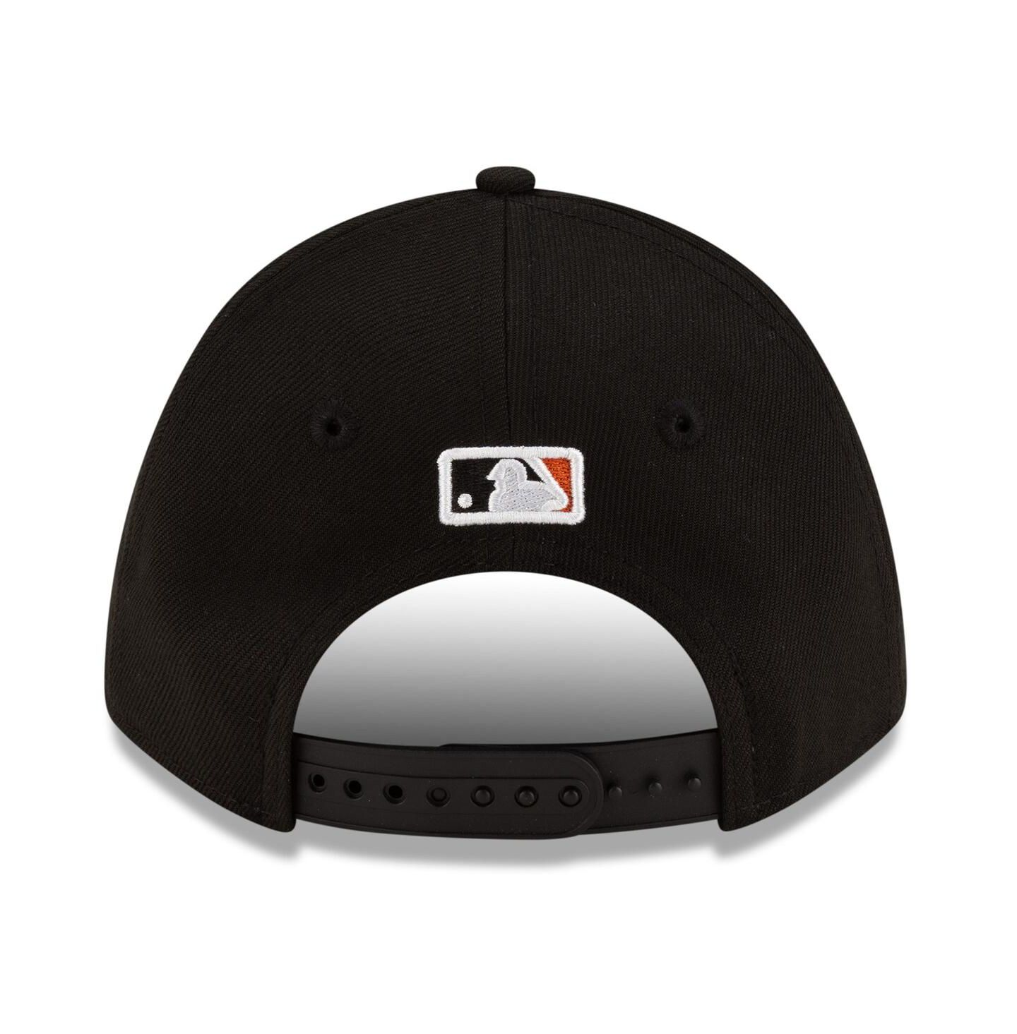 Мужская кепка New Era Black/Orange Baltimore Orioles Player Replica 9FORTY Adjustable Hat — фото 4