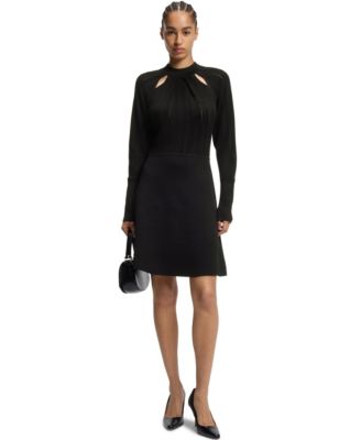 BOSS by Women's Skater-Style Knitted Dress