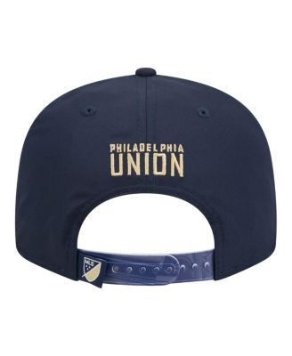 Men's Navy Philadelphia Union 2026 Jersey Hook 9FIFTY Snapback Hat