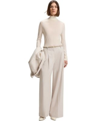 BOSS by Women's High-Neck Top In Soft Jersey