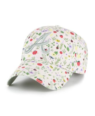 Big Girls Light Pink Atlanta Braves Posey Clean Up Adjustable Hat