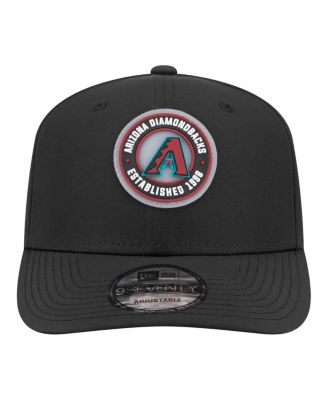 Men's Black Arizona Diamondbacks Circle 9SEVENTY Adjustable Hat