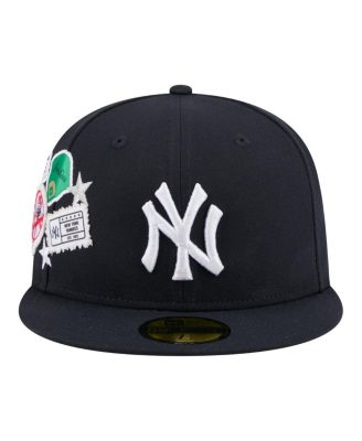 Men's Navy New York Yankees City Patch 59FIFTY Fitted Hat