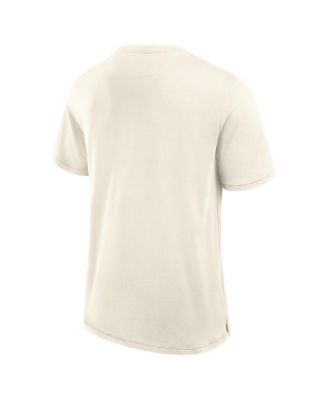 Men's Yoshinobu Yamamoto Cream Los Angeles Dodgers Montage T-Shirt