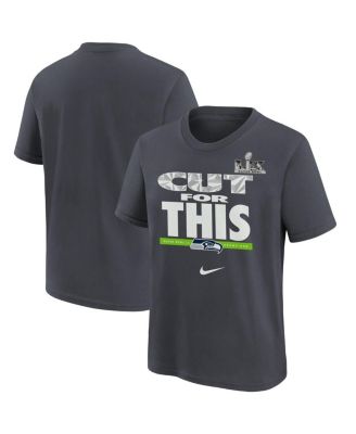 Big Boys and Girls Charcoal Seattle Seahawks Super Bowl LX Champions Parade T-Shirt