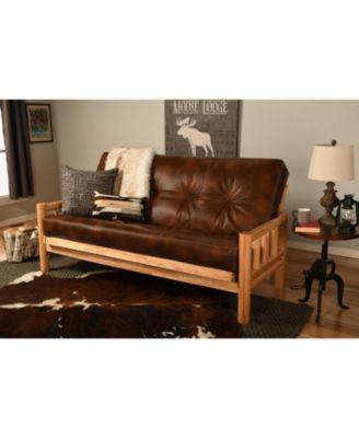 Lodge Frame with Oregon Trail Saddle Mattress