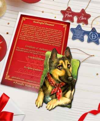 Dog Training Pets Holiday Ornaments, Set of 2