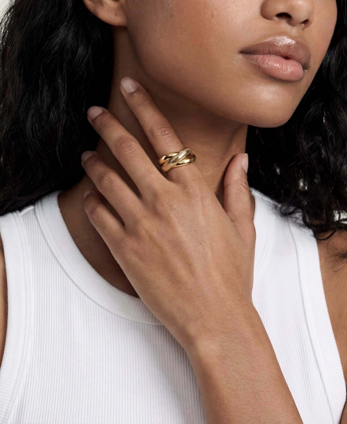 Ettika Don't Get It Twisted Ring